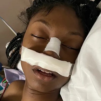 Aryiah Lynch had to be hospitalized after a brutal beating at a Florissant McDonalds on Sunday, April 7.