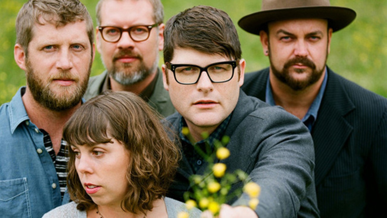 13. The Decemberists
The real Decembrists protested Nicholas I assuming the imperialist Russian throne. If you think adding an 'e' (like this band) is an ingenious play on words, you're cordially invited by Colin Meloy's cult for a "free stress test." It includes: 1. Fans who think he's literary 2. Fans who think listening to him makes them literary and 3. Folk-rocking 40-somethings who made the Decemberists certified chart-toppers after Peter Buck and Gillian Welch helped them safely cross over to NPR. Meloy's endlessly nasal prog-folk operas deserve them all. -Dan Weiss