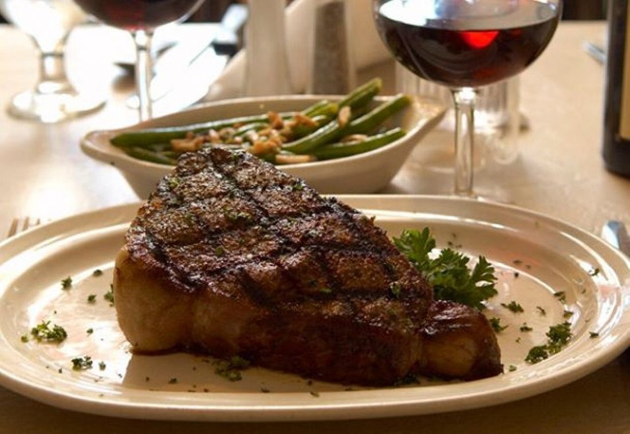 Citizen Kane&#146;s Steakhouse
(133 W Clinton Place; 314-965-9005)
Scoring a solid four stars, Citizen Kane&#146;s has juicy steaks and delicious sides.
Photo credit: RFT File Photo