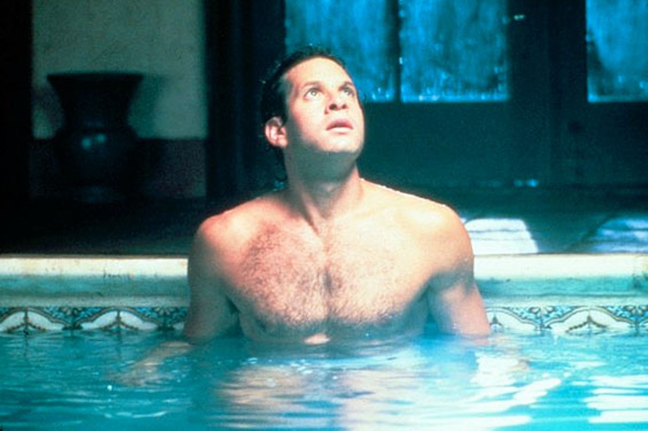22. Cocoon (1985)
Cocoon is a warm-hearted science-fiction fable that avoids becoming overly corny thanks to the performances of its mostly senior cast. Wilford Brimley, Don Ameche, and Hume Cronyn are three old-timers who sneak out of their retirement home a few days a week to swim in the large pool on an abandoned estate next door. When the threesome begins to feel curiously younger, they discover strange pods on the floor of the pool. These pods are alien cocoons, which are being pulled from the ocean by a team of extraterrestrials in human form led by Walter (Brian Dennehy), who has hired a local charter operator (Steve Guttenberg) to assist him. Walter explains to the seniors that energy from the cocoons is restoring youth and vigor to the older men every time they go for a dip. The aliens agree to let the men continue to swim in secret, but of course they can't keep their discovery to themselves. Soon the pool is swarming with retirees, with the notable exception of Bernie (Jack Gilford), who has no interest in prolonging life any longer than necessary. The aliens ultimately prepare to return home and offer the retirees eternal life if they leave Earth behind as well. Director Ron Howard treats his old-timers with care and dignity, and they respond with deeply sympathetic performances (Ameche won the Best Supporting Actor Oscar); the film's science-fiction trappings ably sustain the story's all-too-human ruminations on youth, aging, life, and death. -- Don Kaye