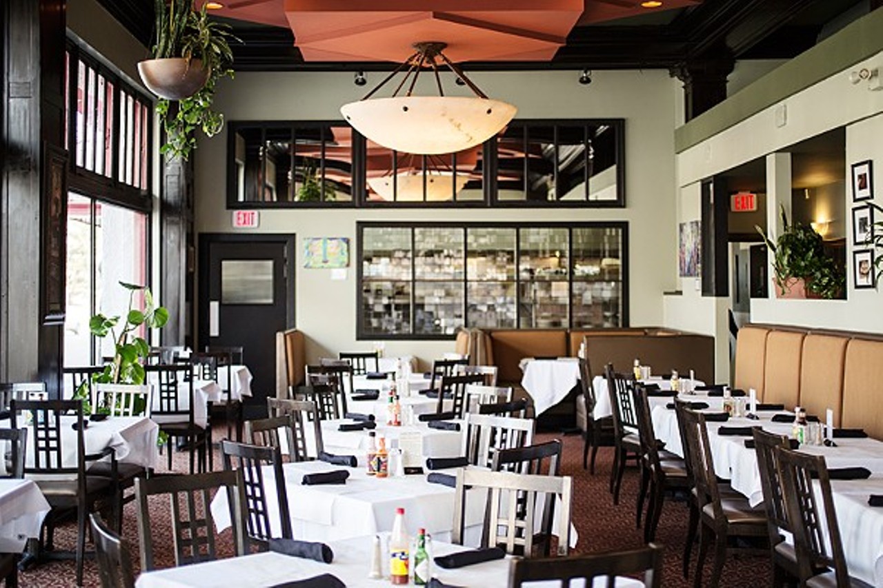 Best Jazz Brunch: Evangeline&#146;s
When Don Bailey first opened the New Orleans-inspired Evangeline&#146;s Bistro and Music House (512 North Euclid Avenue, 314-367-3644), he knew that capturing the city&#146;s soundtrack was every bit as important as serving its food. It&#146;s why he&#146;s made it a priority to offer live jazz and blues nearly every night of the week, giving guests something to tap their toes to as they nosh on Cajun and Creole classics. It&#146;s a lively scene no matter when you go, but perhaps the most thrilling day of the week at Evangeline&#146;s is Sunday when Swing Jazz Brunch is underway. Bailey and company convert the space into an all-out party complete with a bloody mary bar and brunch-inspired cocktails, a decadent daytime menu (pork chop slinger, anyone?) and, of course, music. And it&#146;s not just any music that will do. Evangeline&#146;s books the city&#146;s most exciting swing and jazz acts, including the delightful Miss Jubilee, who offers a feast for the ears every bit as delicious as the kitchen&#146;s feast for your tastebuds. It doesn&#146;t get any sweeter than that &#151; well, unless you order seconds of the famous &#147;Strawberries Jubilee&#148; stuffed French toast. &#151;Cheryl Baehr
Photo: Jennifer Silverberg