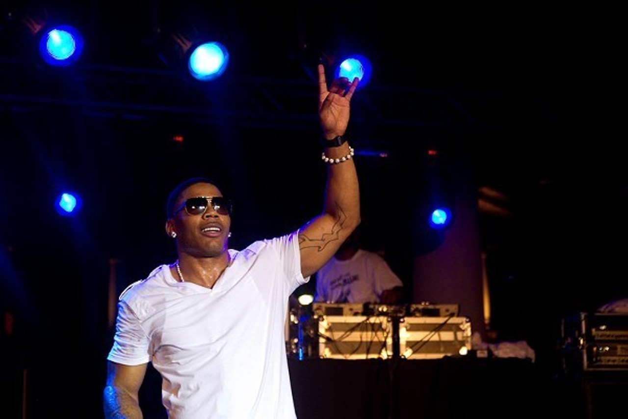 Nelly
He&#146;s from the Lou and he&#146;s proud. Rapper and original St. Lunatic Nelly represents for St. Louis every chance he gets and St. Louis loves him for it. If you didnt' know Nelly was from St. Louis then you just haven't been listening.
Photo credit: Erin Kinsella