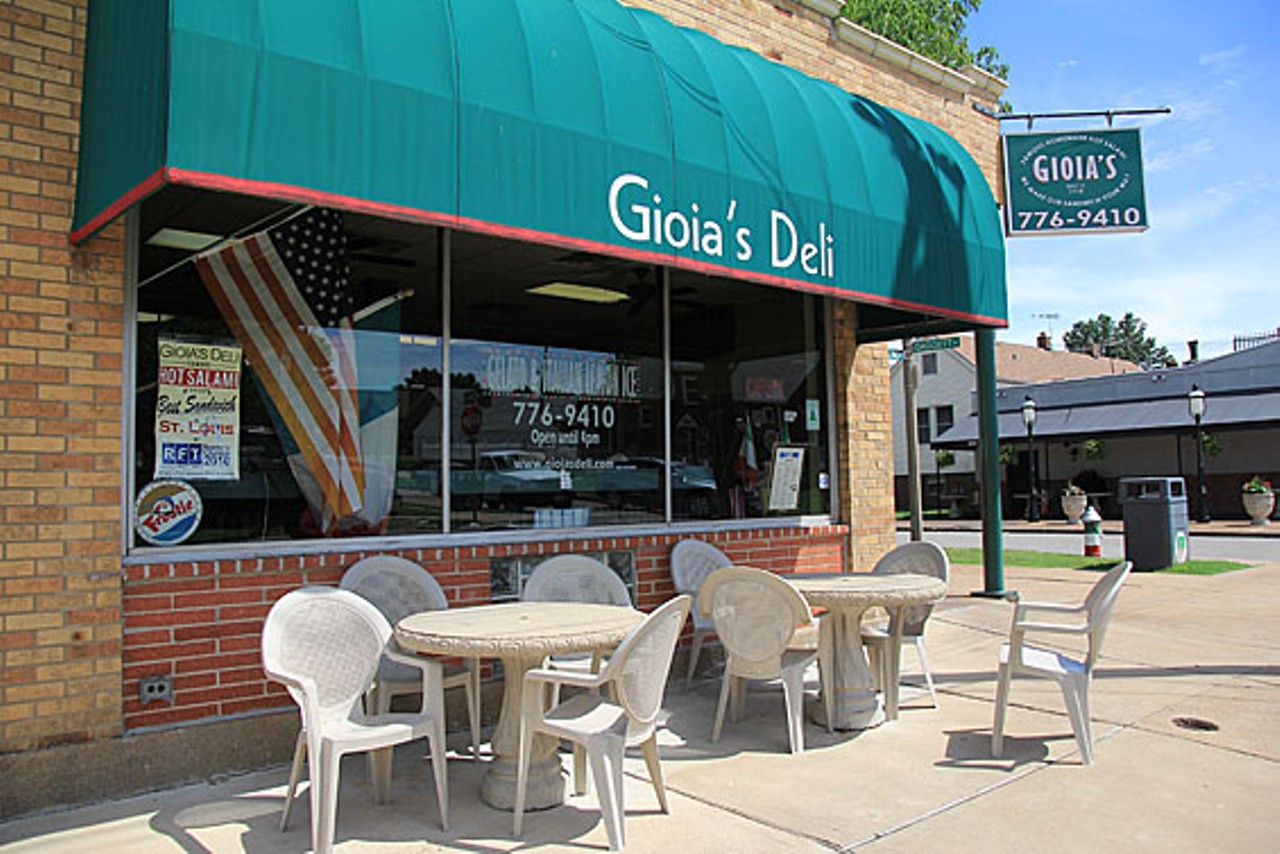 Gioia's Deli 
(1934 Macklind Avenue; 314-776-9410)
Gioia's Deli began its life as a grocery store back in 1918 before transitioning to a deli, and thank goodness it did. Gioia's is now famous for its hot salami, or salam de testa: a thick, soft salami made from beef and -- yes -- pork snouts. The more familiar Italian meats are terrific, too, like the "Italian Trio," a dreamlike blend of mortadella and Genoa salami, peperoncini, onions and cheese on toasted garlic bread; or just grab a helping of "Cathy's Homemade Lasagna." End your meal with a sweet and generous serving of gelato.