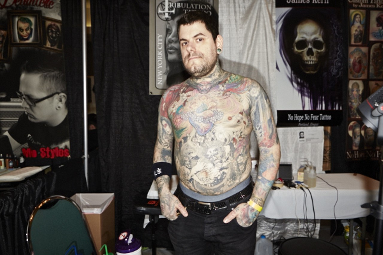 The Art-Covered Bodies at the Old School Tattoo Expo