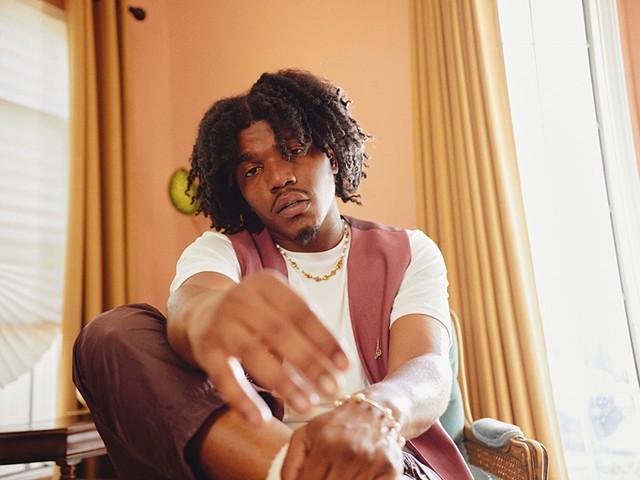 Rapper Smino is just one of many artists performing at this weekend's Music at the Intersection festival.