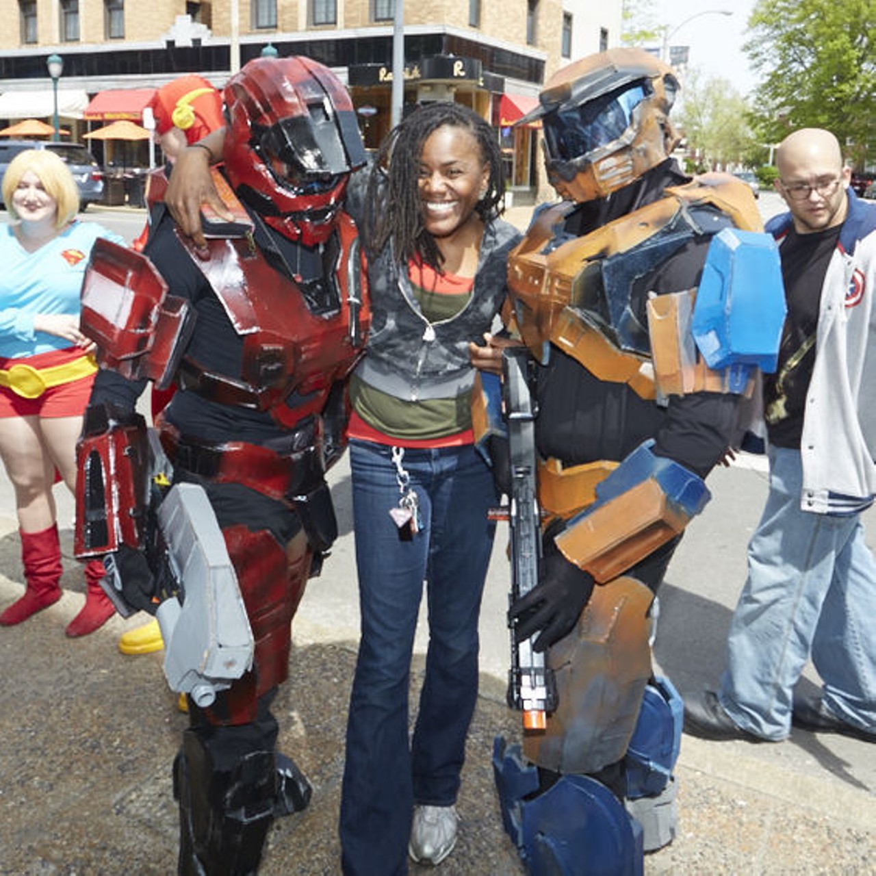 Scenes from Free Comic Book Day 2014 in St. Louis