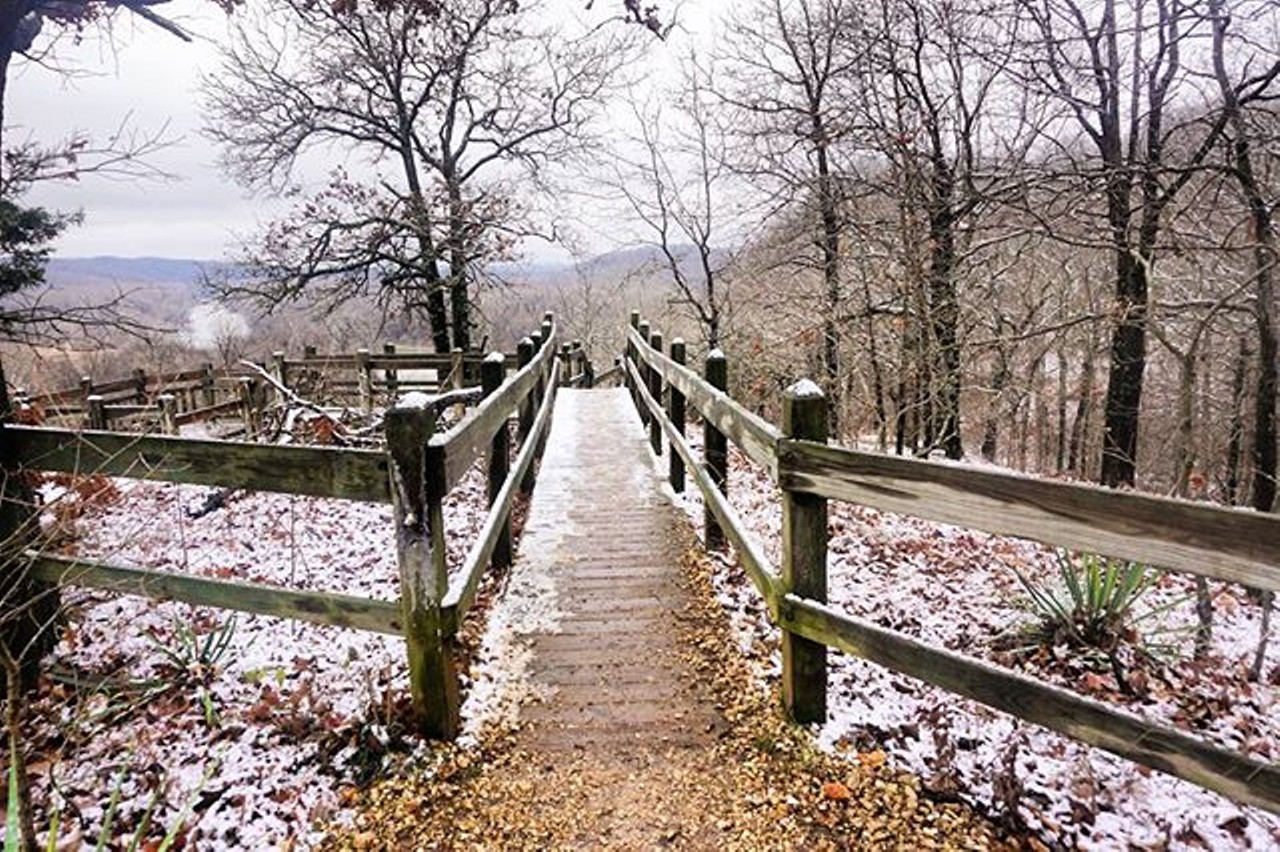 For outdoor lovers, you can get kinky all over Castlewood State Park at all times of the year. And it's beautiful too, if we say so ourselves. Photo courtesy of Instagram user capebsba.