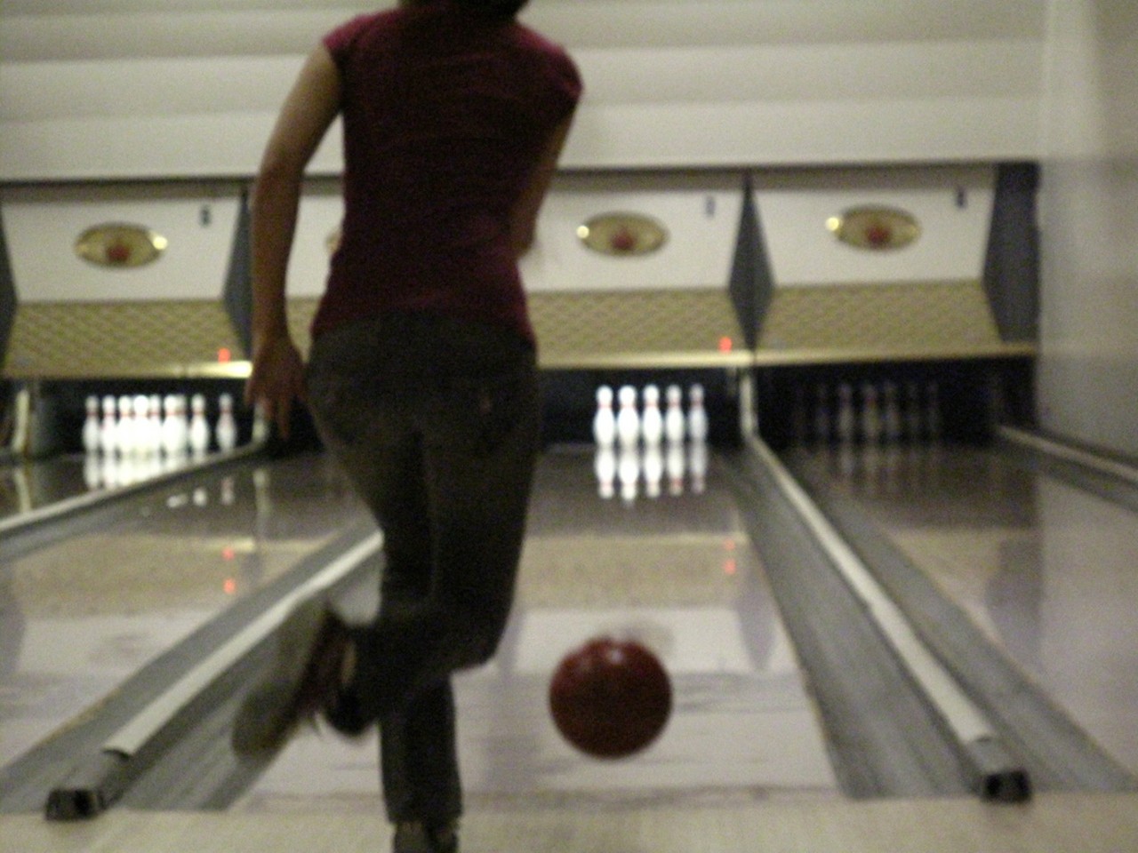 Of course, there are kids bowling at Flamingo Bowl during the day. But from 9 p.m. until close the party become adults-only, only open to patrons 21 and older. Photo courtesy of Flickr / Matthew Hurst.