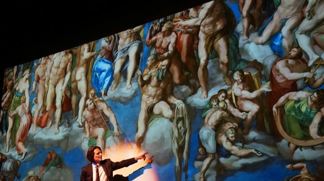 Immerse yourself into the works of Michelangelo and da Vinci.