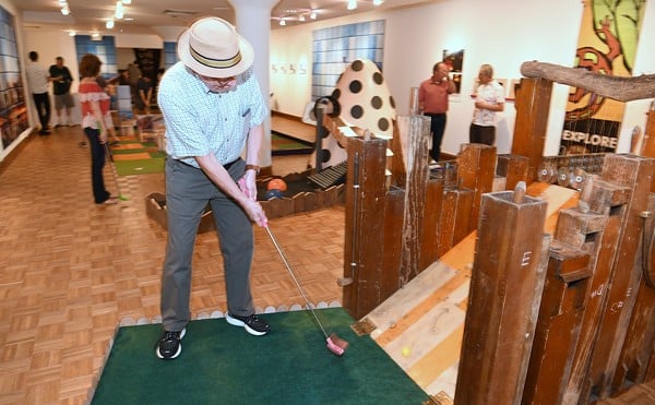 Golf the Galleries returns to the Sheldon this week.
