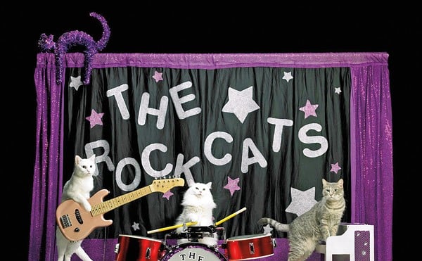 Tuna and the Rock Cats, the only all-cat band in the world, will close out all of the Amazing Acro-Cats shows at the .Zack Theater this weekend.