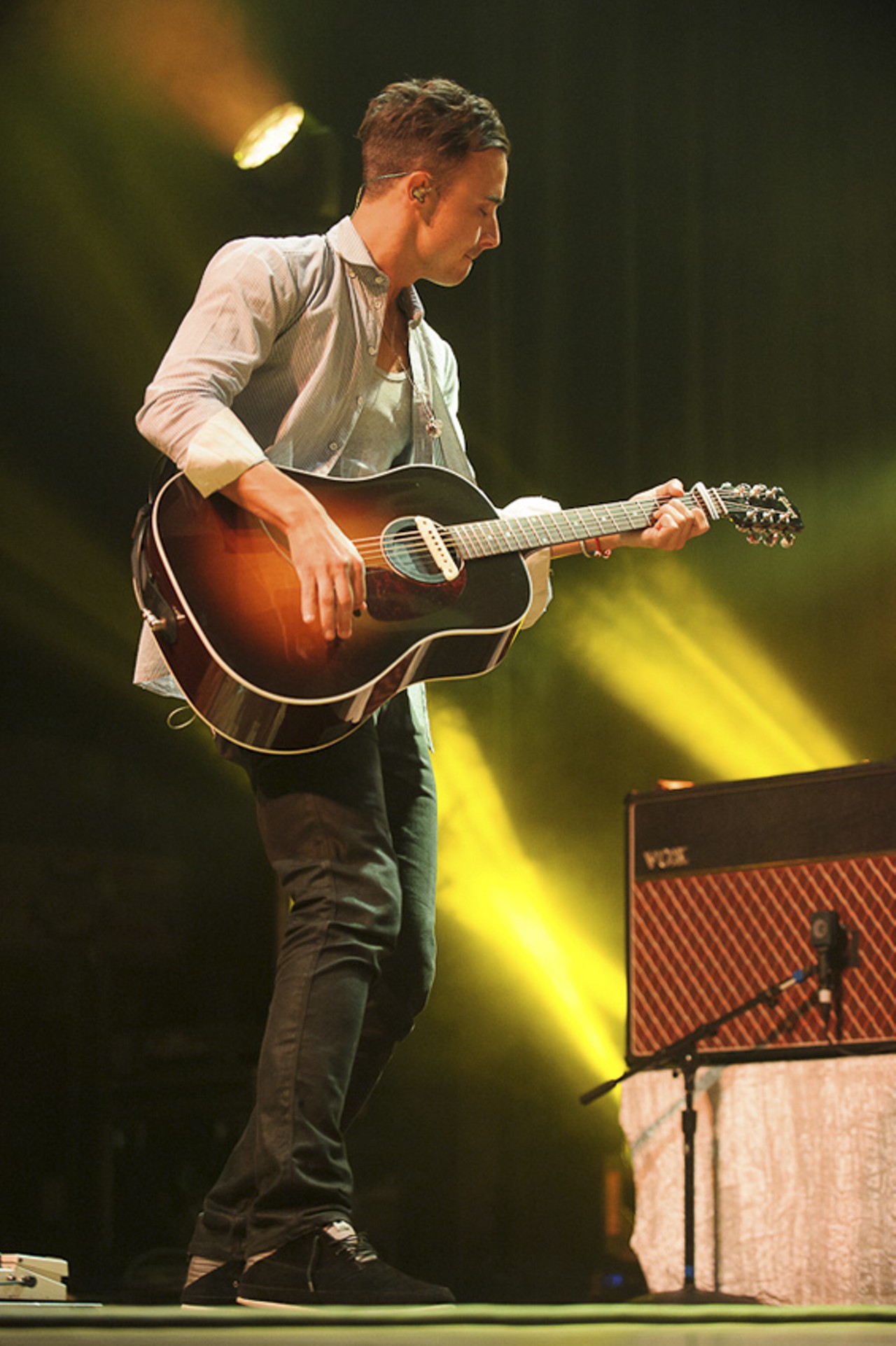 The Fray performing in concert at the Pageant.