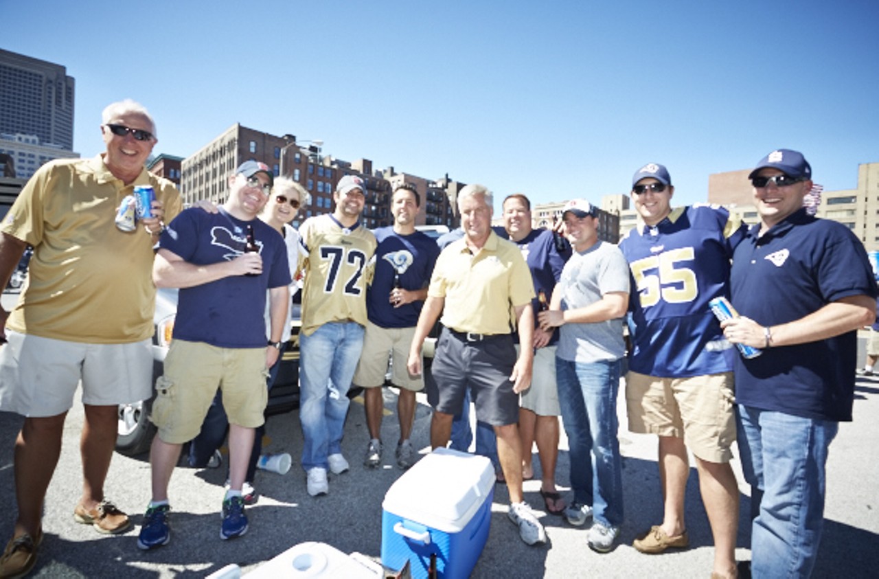 The Hungriest Fans at the 2014 Rams Home Opener