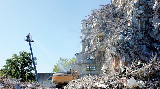 Brenton Tower’s demolition reminds Rukivina Tower residents of their fate.
