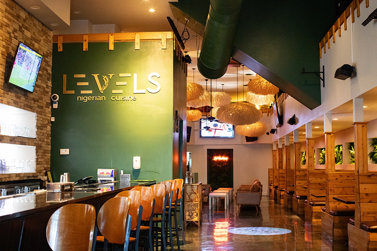 Level's dining room and bar