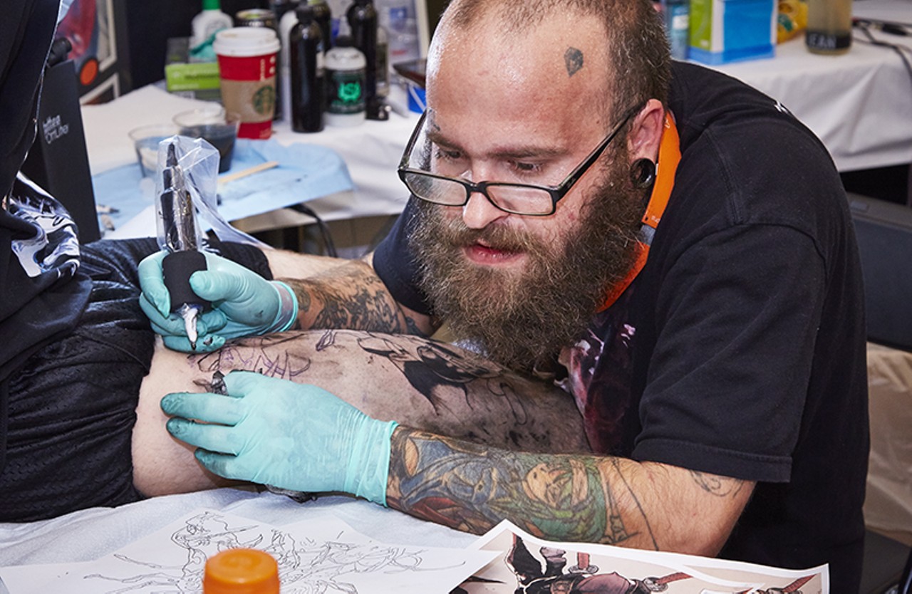 The Old School Tattoo Expo's Amazing Artists
