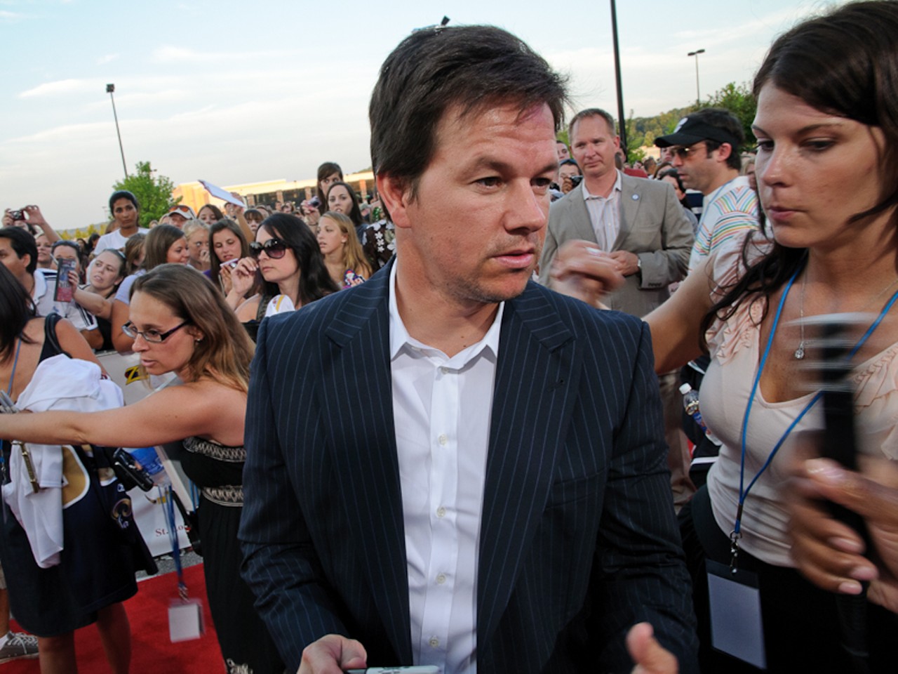 Mark Wahlberg on the red carpet at The Other Guys' Other Premiere.