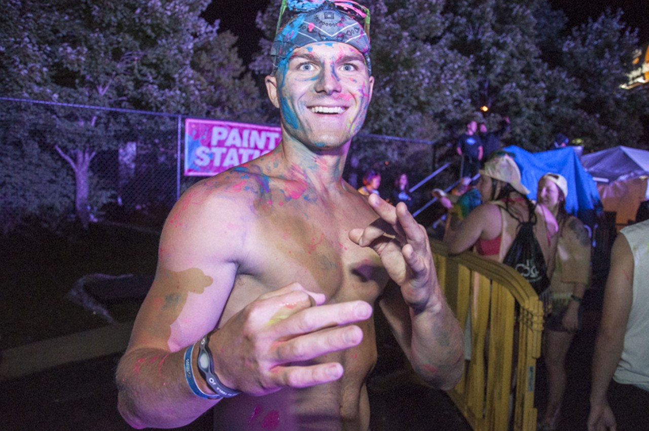 The People of the Life in Color Paint Party