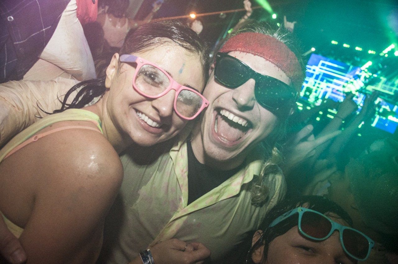 The People of the Life in Color Paint Party