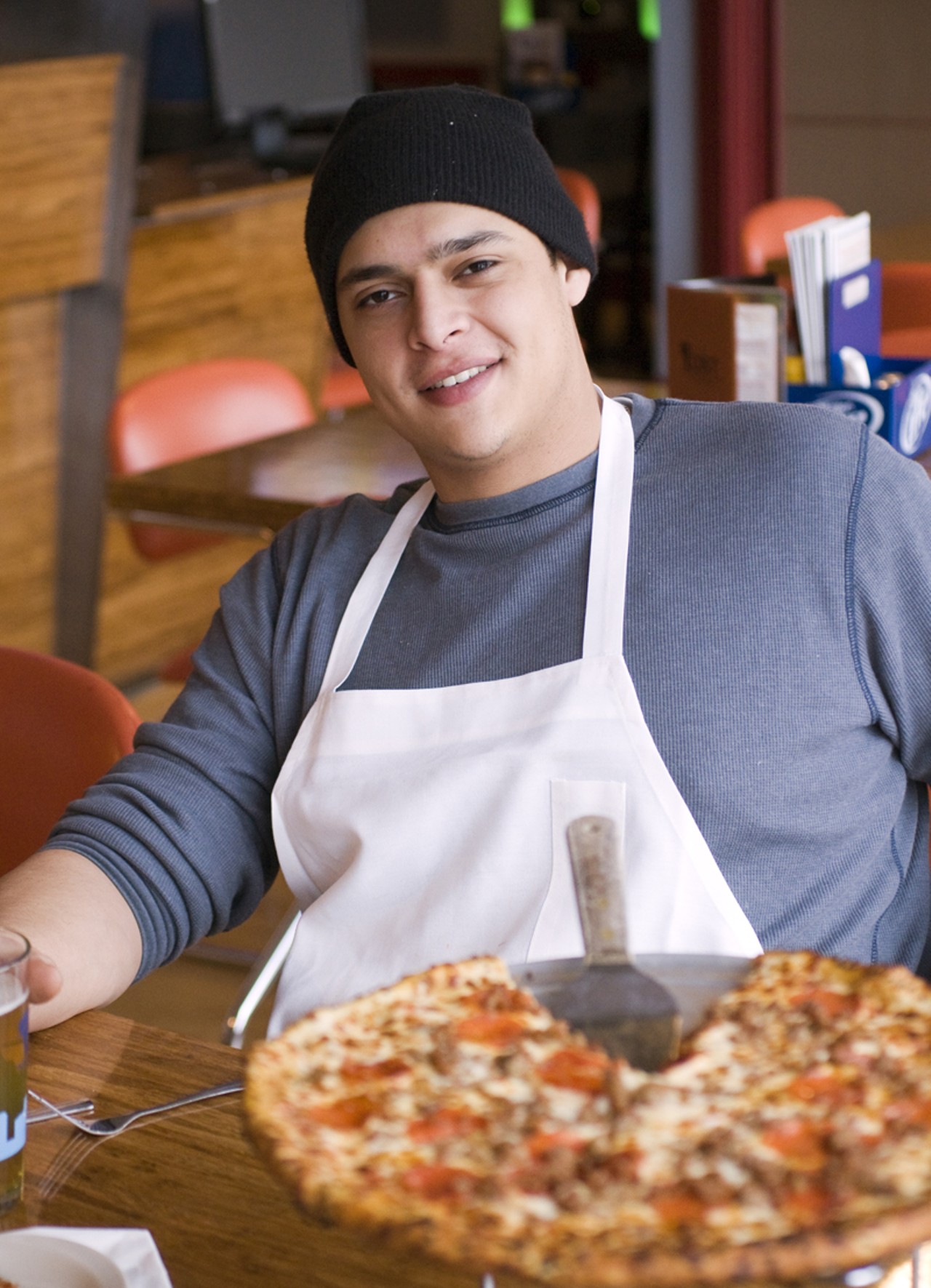Executive chef Anthony Wise can create a pizza where customers not only pick from a plethora of toppings, but also choose the crust preparation. It&rsquo;s not about thin or thick (St. Louis vs. New York vs. Chicago); instead it&rsquo;s white, wheat, garlic (white or wheat), honey (white or wheat) or Italian style crusts.