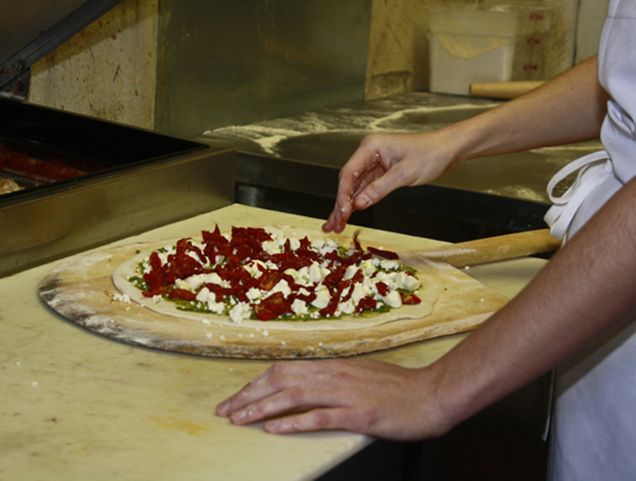 The Process Behind the Pizza at Katie's