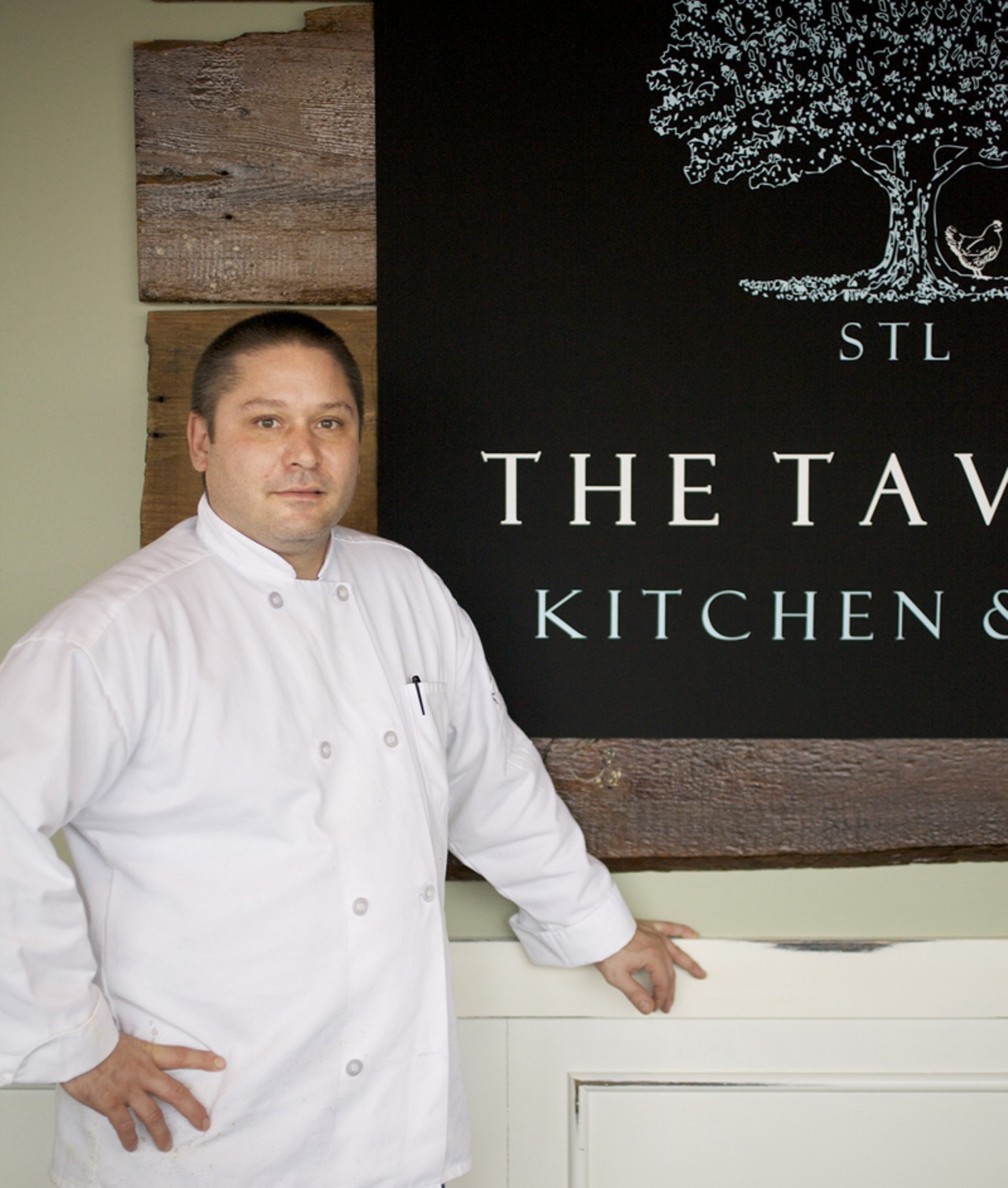 Part owner and Executive Chef Justin Haifley at The Tavern Kitchen & Bar.