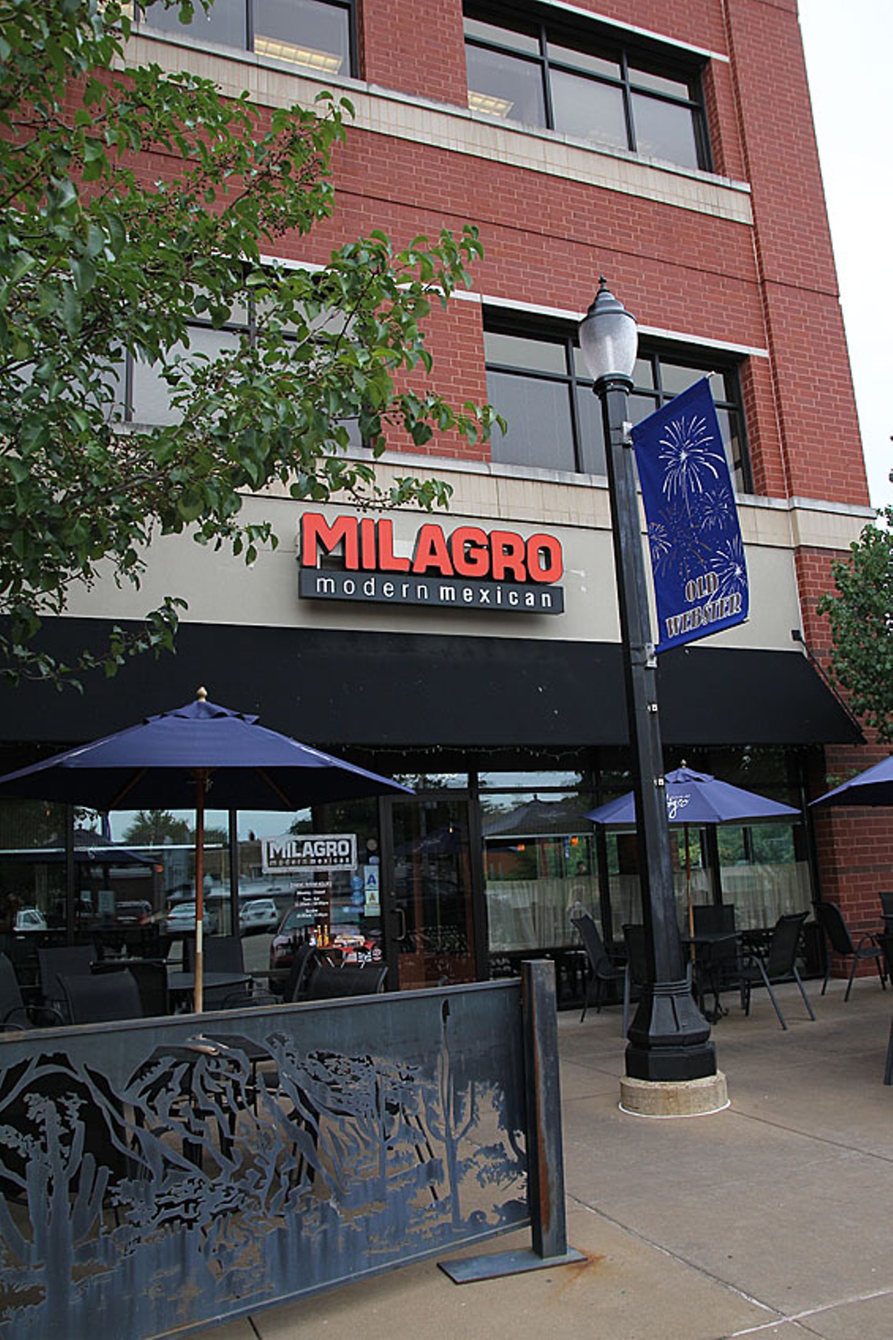 Milagro Modern Mexican (20 Allen Avenue, Webster Groves; 314-962-4300)
Boasting something a little different, Milagro offers thoughtful and unique presentations of traditional and contemporary Mexican fare. Favorites include the roast chicken smothered in a complex mole poblano, mahi mahi in a bright mole verde or salmon simply dressed in a salsa of mango, cilantro and annatto oil. Simple dishes spiced-up in creative ways, like the Huitlacoche, a Mexican delicacy, add to the fantastic quesadillas tradicionales. Another standout is a tostada appetizer featuring pulled duck meat in a blood orange habanero sauce. Oh, and the top-shelf margarita is topnotch with the tequila of your choice (Don Julio, Patron, Tres Generaciones or Rio Azul), shaken with agave nectar and freshly squeezed lime juice.