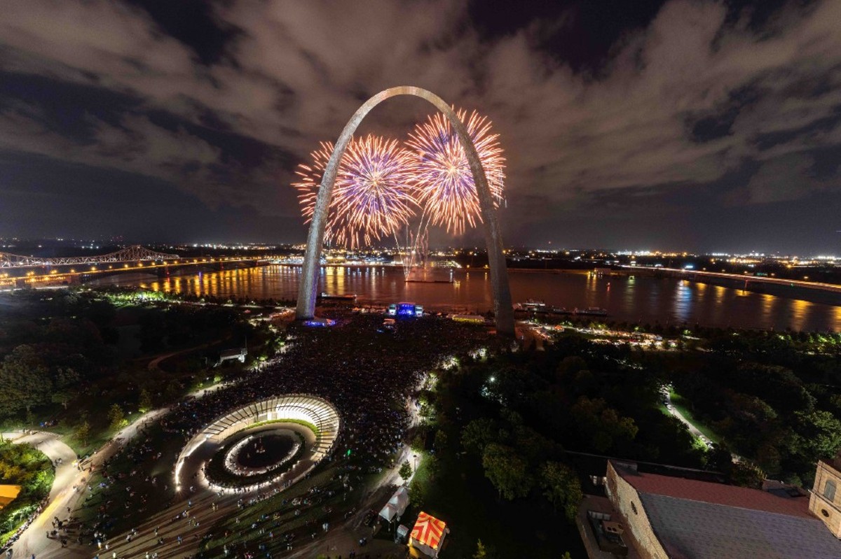 Fireworks will follow the Urge and other bands on the Arch grounds as the new Celebrate St. Louis festival kicks off in 2024.