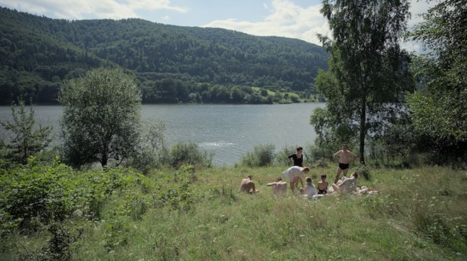 Sandra Hüller and Christian Friedel are ordinary Germans enjoying the fresh air.