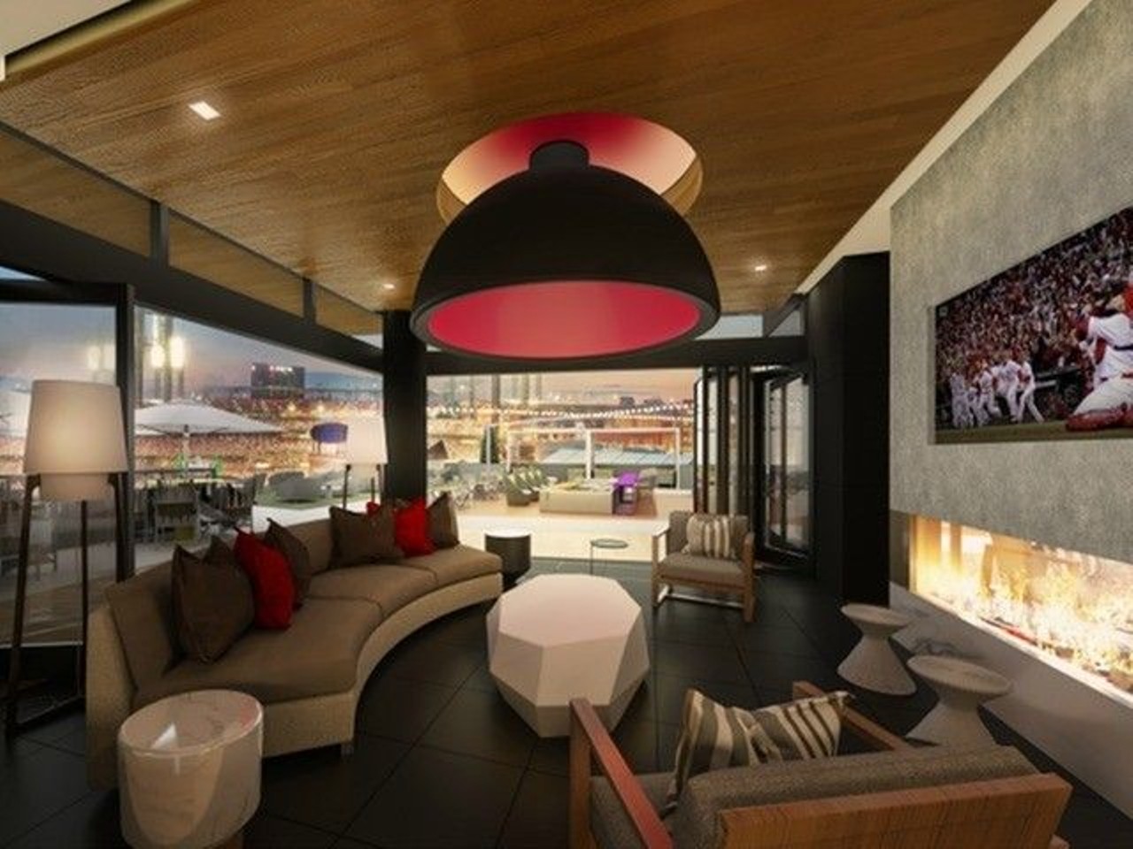 These Apartments With Busch Stadium Views are a St. Louis Cardinals Fan&#146;s Dream