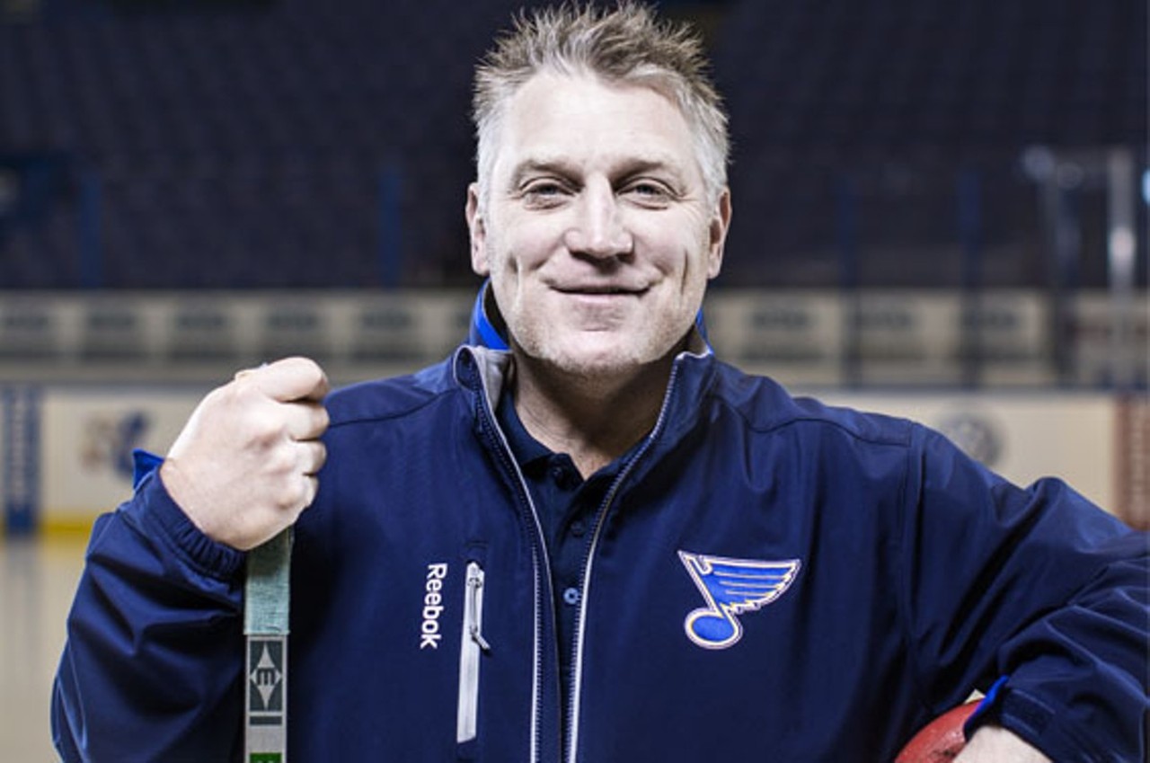 Brett Hull was every kid's favorite hockey star for a long while. He was talented, he was badass and he had a sick mullet, too. As a member of the St. Louis Blues, Hull led the league in goal-scoring and he had the second-highest three-season total goals of any player in NHL history. Hull is still around today. He's the current executive vice president of the St Louis Blues.