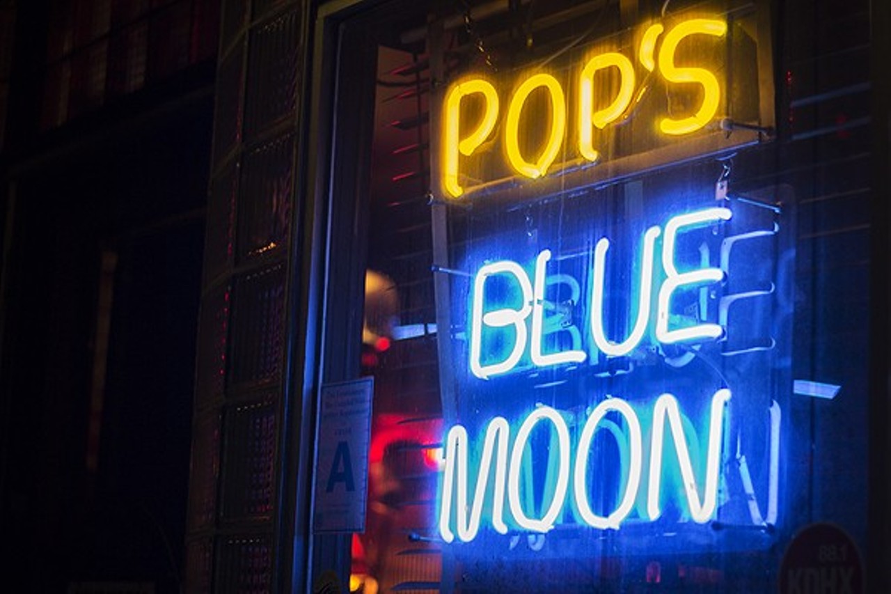Visit a bar (no, really)
Pop's Blue Moon
(5249 Pattison Ave., 314-776-4200)
Visit a sober bar. Ever heard of it? Well St. Louis now has what's being advertised as the first booze-free bar in America. Get yourself to Pop's Blue Moon on Saturday nights when the oldest bar in the city goes booze-free for the entire night. Instead of alcohol, they're serving up a variety of fancy-flavored sodas, NA beers, entertainment and pop-up carbs from Master Pieza. You're sure to make some new sober friends, too.
Check it out here.
RFT file photo