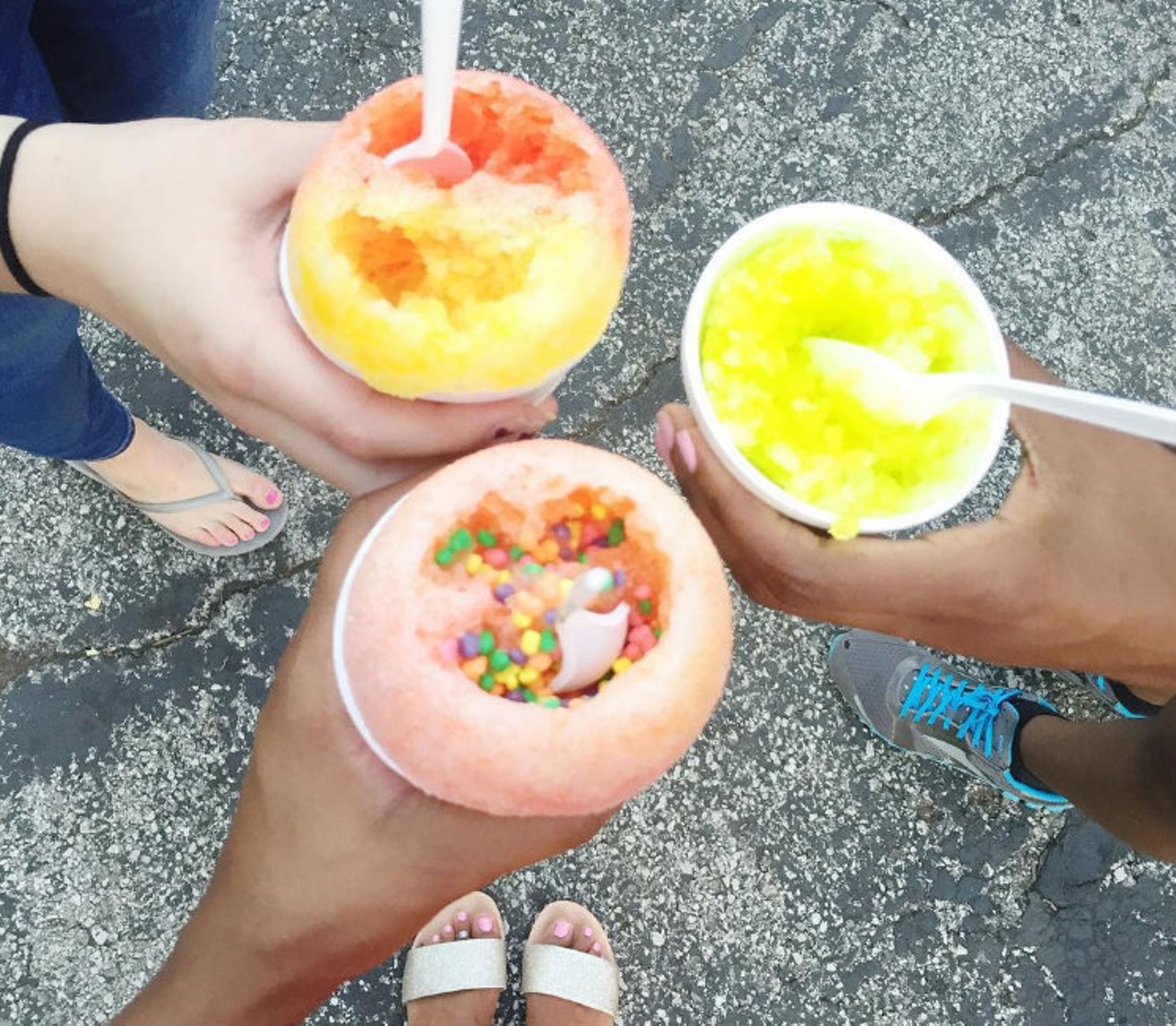 Visit Tropical Moose
(140 E. Argonne Drive)
For the boozy slushies, of course.