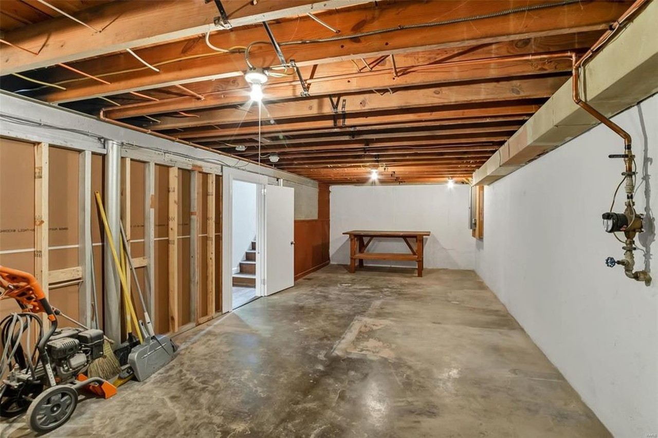 This Clean Little Webster Groves House Has the Coolest Basement