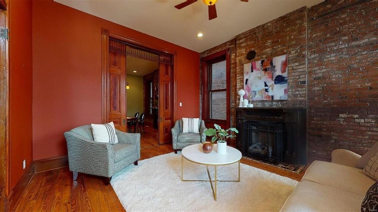 This Updated Sidney Street Stunner Has a Rooftop Deck With a View of the Arch [PHOTOS]