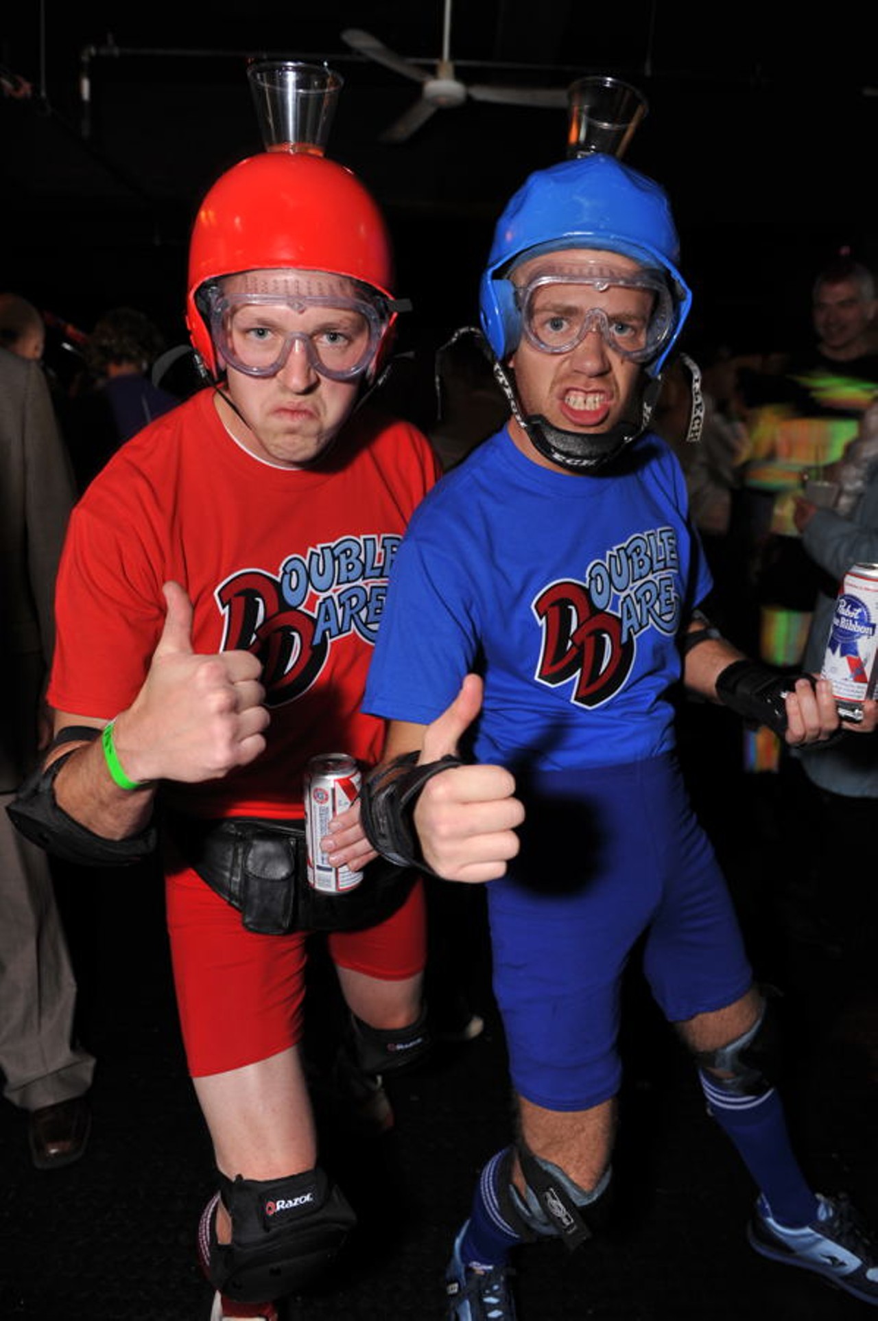 Double Dare contestants at the First Avenue Halloween in Minneapolis.