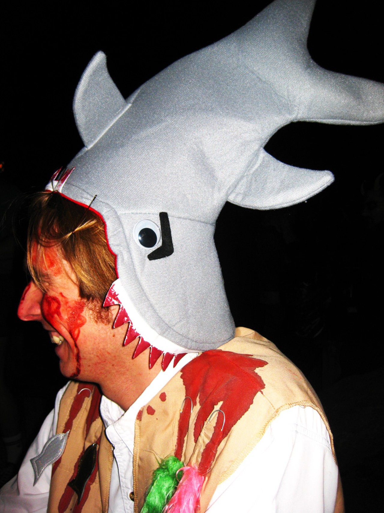 Shark attack in San Francisco's Mission District.