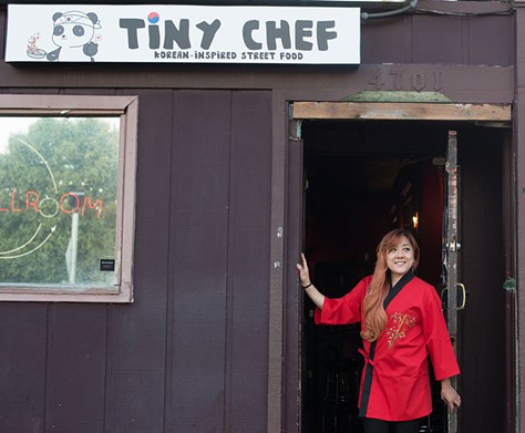Melanie Hye Jin Meyer, chef-owner of Tiny Chef in the Silver Ballroom