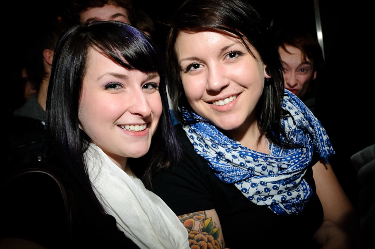Fans at the Tokyo Police Club show.
