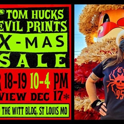 Tom Huck’s Evil Prints Annual Holiday Sale
