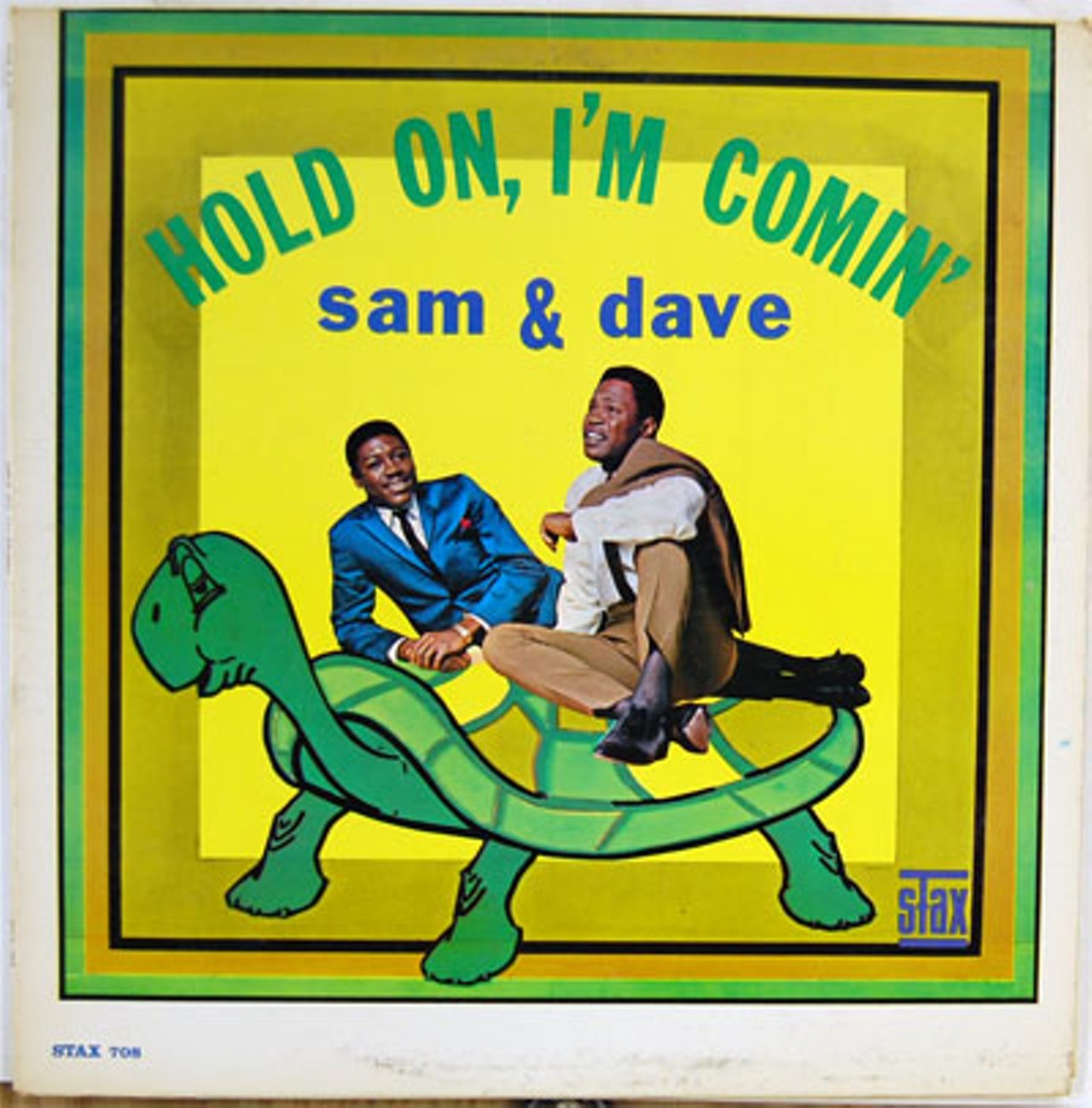 This one is just Sam and Dave sitting on a cartoon turtle. It really needs no more explanation.Read "Voices Carry: Shirley Brown, the forgotten soul sister, sings on," by Roy Kasten.