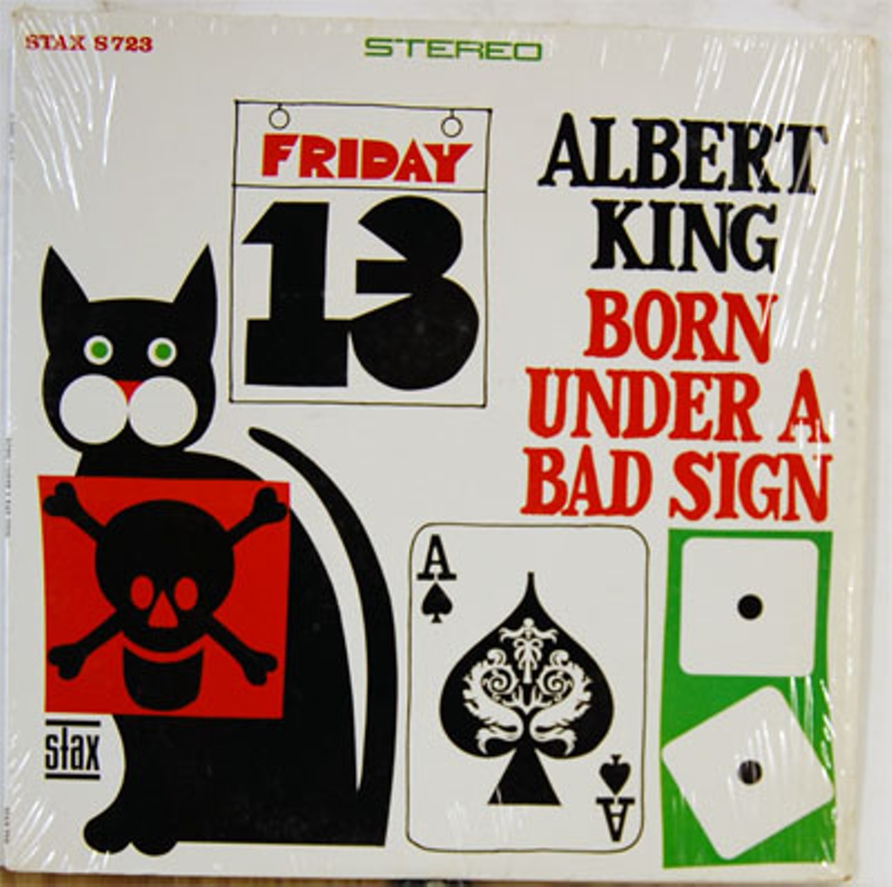 Albert King's Born Under a Bad Sign has all the signs of shitty luck -- black cats, skull & cross bones, Friday the 13th, the ace of spades and snake eyes. And who hasn't had those kind of days?Read "Voices Carry: Shirley Brown, the forgotten soul sister, sings on," by Roy Kasten.