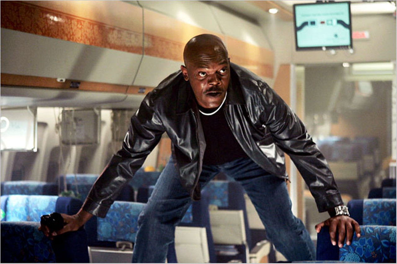 Snakes on a Plane (2006): 
No, it's not the inescapable media coverage from the summer of 2006, or the line -- "I have had it with these motherfucking snakes on this motherfucking plane!" -- that you know whether or not you actually saw the film. It's Samuel L. Jackson and a host of other, less interesting human beings trapped on a plane full of snakes!