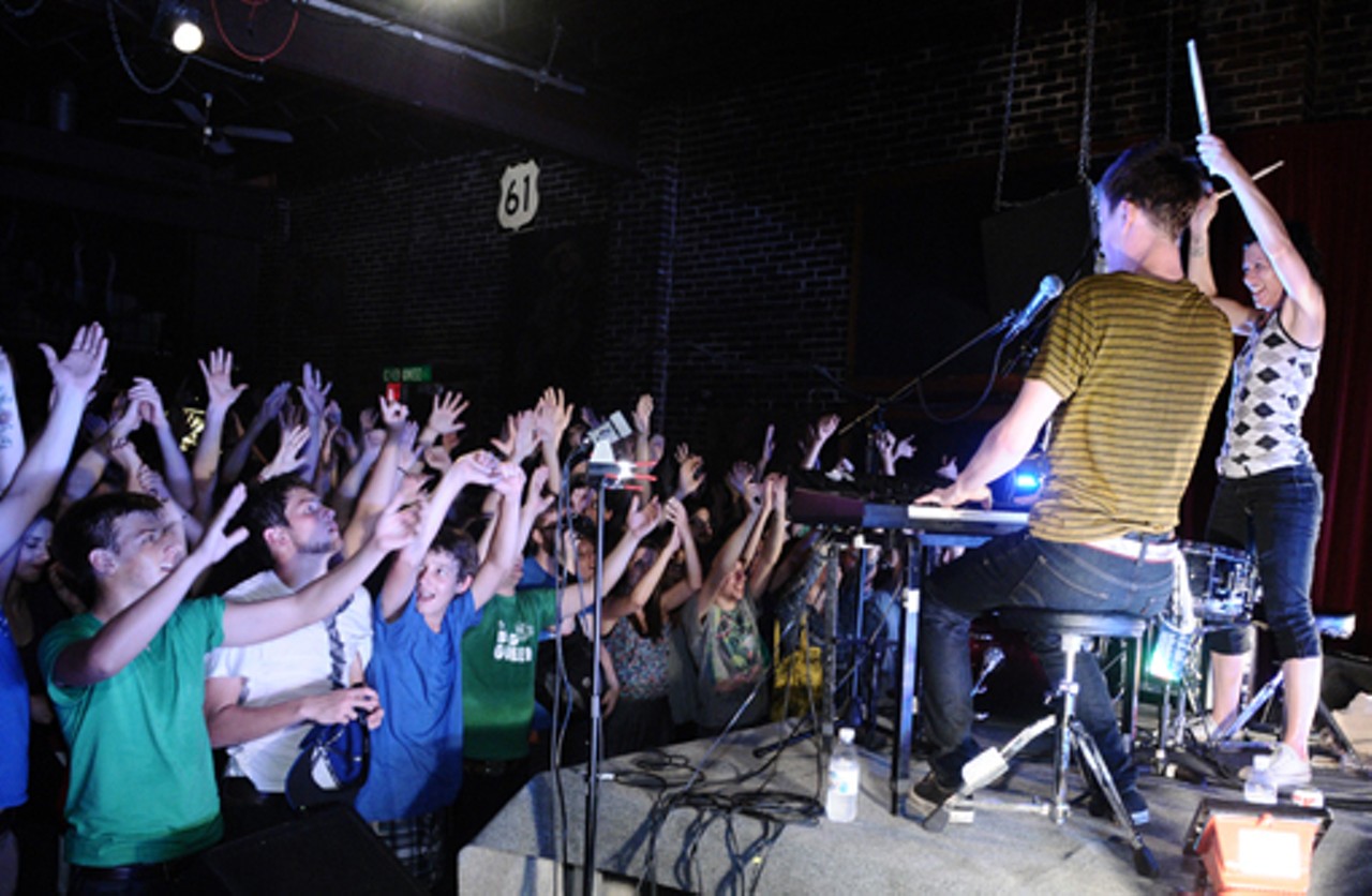 Matt and Kim played Off Broadway on August 23. See more.