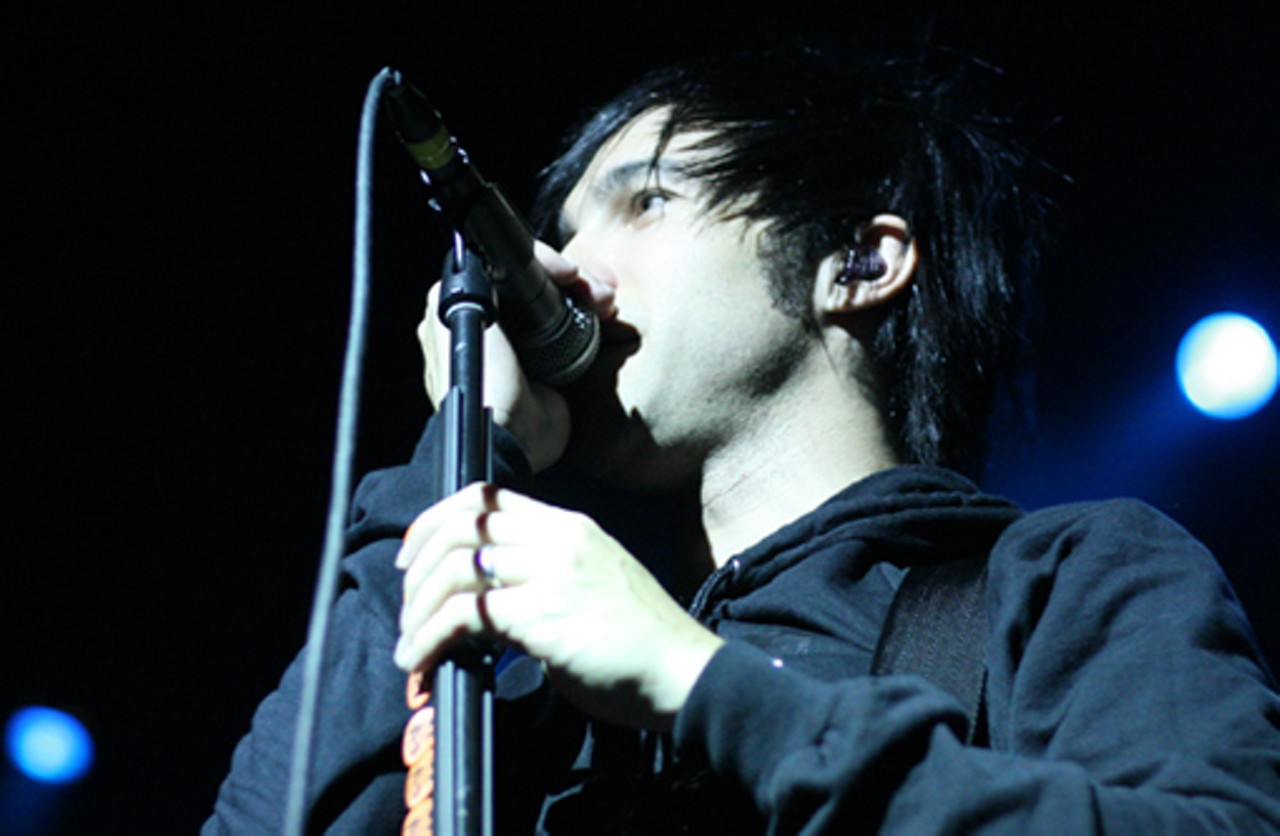 Pete Wentz of Fall Out Boy. FOB played the Pageant on August 19. See more.