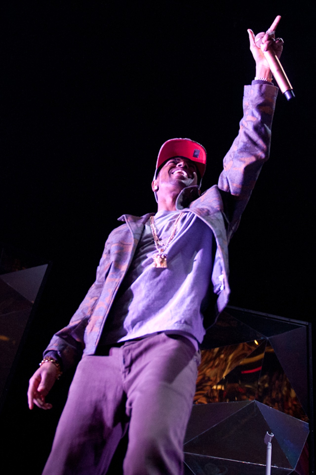 Big Sean opens up for Trey Songz at the Fox Theatre on February 12, 2012.