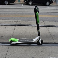 Lime Scooter Wheels Exact Same Width as Trolley Track Gap, This Should Be Funny