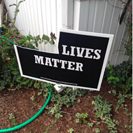 "Black Lives Matter" Yard Targeted Again in Columbia, Illinois
