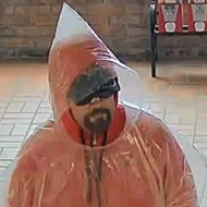Poncho-Clad Robber Hits Bank in Collinsville
