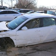 Car Thieves Accidentally Crash Stolen Sedan into Stolen SUV